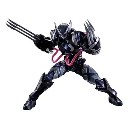 Tech-On Avengers S.H. Figuarts figurină de acțiune Venom Symbiote Wolverine 16 cm termékfotója