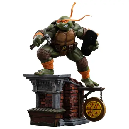 Teenage Mutant Ninja Turtles Art Scale Statuie 1/10 Michelangelo Unleashed 24 cm poza produsului