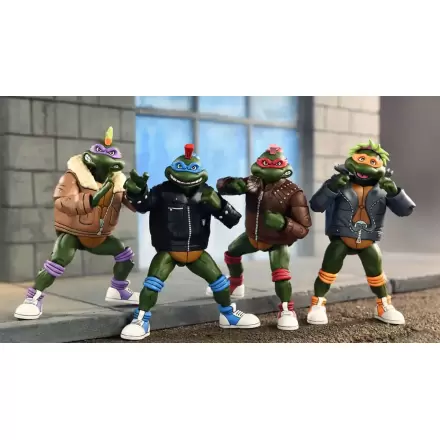 Teenage Mutant Ninja Turtles (Cartoon) Figurine de acțiune Set 4 Bucăți Țestoase Punk 18 cm termékfotója