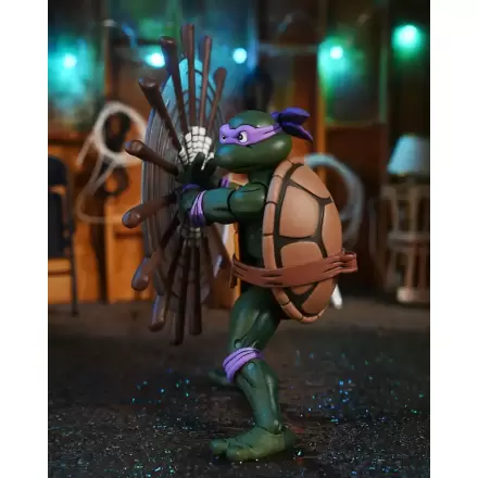 Teenage Mutant Ninja Turtles (Cartoon) Figurina de Acțiune Ultimate Donatello VHS 18 cm termékfotója