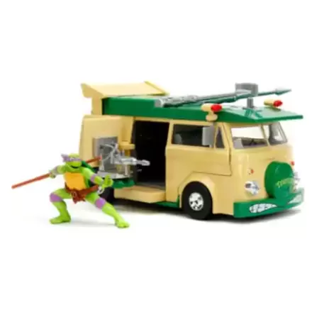 Teenage Mutant Ninja Turtles Model Diecast 1/24 Donatello & Party Wagon termékfotója