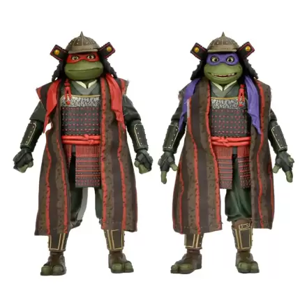 Teenage Mutant Ninja Turtles III Figurina de Acțiune 2-Pack Donatello & Raphael 18 cm termékfotója