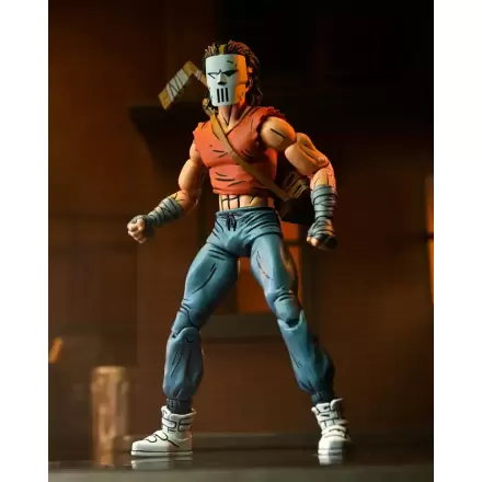 Figurină de acțiune Teenage Mutant Ninja Turtles (Mirage Comics) Casey Jones în tricou Roșu 18 cm termékfotója