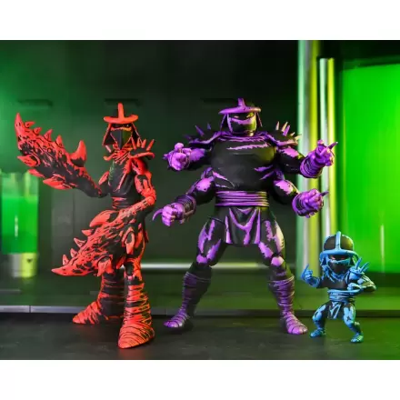 Teenage Mutant Ninja Turtles (Mirage Comics) Figurine de acțiune Set Box Clone Shredder 18 cm termékfotója