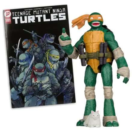 Teenage Mutant Ninja Turtles Page Punchers figurina de actiune Michelangelo 13 cm poza produsului