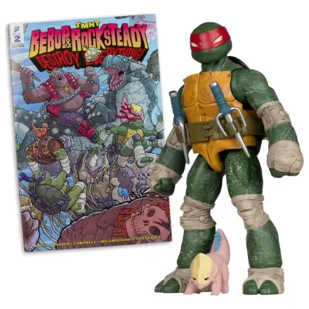 Teenage Mutant Ninja Turtles Page Punchers figurina de actiune Raphael 13 cm poza produsului