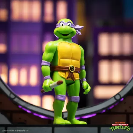 Teenage Mutant Ninja Turtles ReAction figurină de acțiune Donatello 10 cm termékfotója