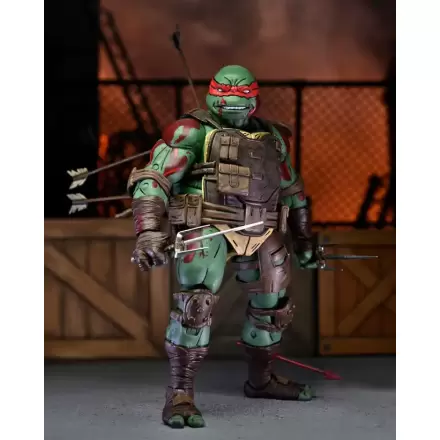 Teenage Mutant Ninja Turtles The Last Ronin Figurina de acțiune Ultimate First to Fall Raphael 18 cm termékfotója