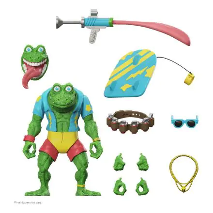 Teenage Mutant Ninja Turtles Ultimates Figurina de acțiune Genghis Frog 18 cm termékfotója