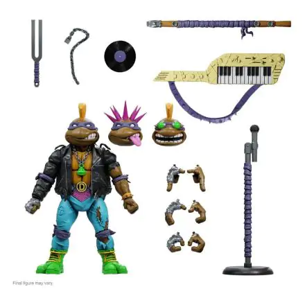 Teenage Mutant Ninja Turtles Ultimates Figurina de Acțiune Punker Donatello 18 cm termékfotója