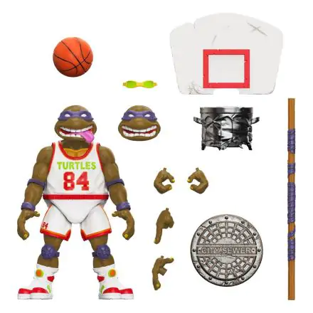 Teenage Mutant Ninja Turtles Ultimates Figurina de acțiune Slam Dunkin' Don 18 cm termékfotója