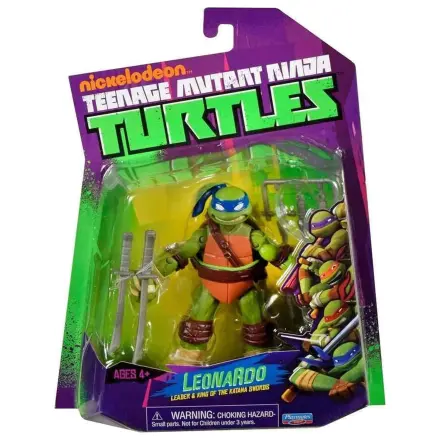 Teenage Mutant Ninja Turtles World of TMNT Figurina de actiune Leonardo 11 cm poza produsului