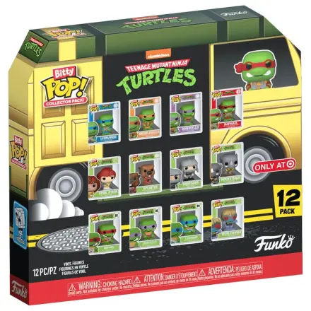 Tenage Mutant Ninja Turtles Bitty Funko POP! Figura de vinil Pachet 12 2,5 cm poza produsului