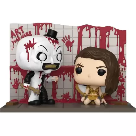 Figurine de vinil Funko POP Moments Terrifier 2 Art vs Sienna 9 cm poza produsului