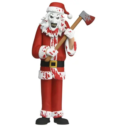 Terrifier 3 Toony Terrors Action Figure Santa Suit Art the Clown (Bloody Version) 15 cm poza produsului