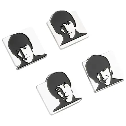 The Beatles set de 4 pini poza produsului