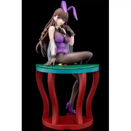 The Demon Sword Master of Excalibur Academy Statuie 1/6 Elfine Phillet purtand costum mov de iepuras cu flori si sistem Nip Slip Gimmick 17 cm poza produsului