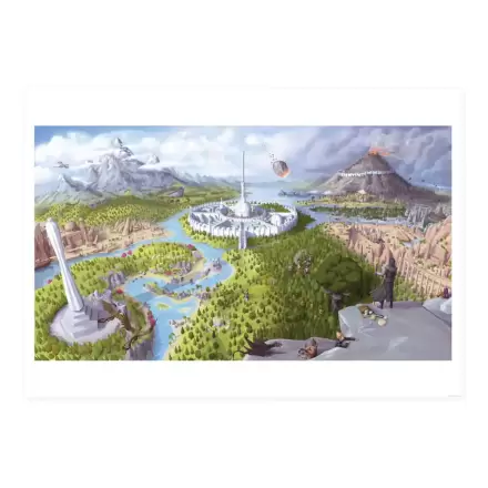 The Elder Scrolls IV: Oblivion Print artistic Imperial City 42 x 30 cm poza produsului