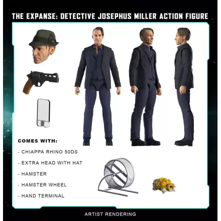 The Expanse Action Figure figurină de acțiune Detective Josephus Miller 20 cm poza produsului