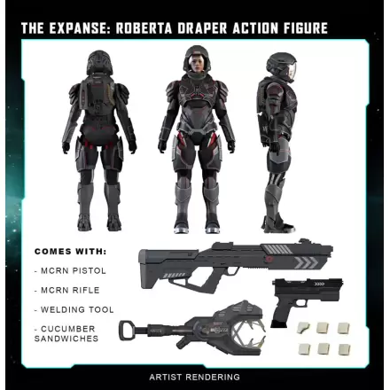 The Expanse Figurina de acțiune Roberta Draper 20 cm termékfotója