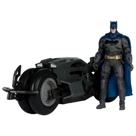 The Flash DC Multiverse Vehicul Batcycle cu Batman poza produsului