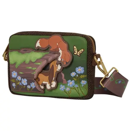 The Fox and the Hound by Loungefly Canvas Geanta Tote Tod & Vixey poza produsului