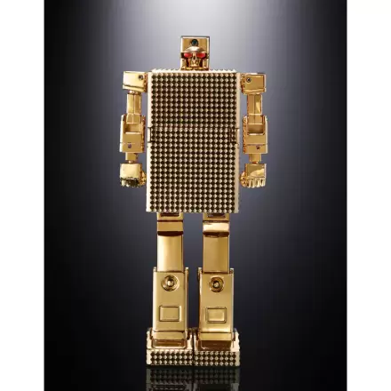 Figurină The Golden Warrior Soul of Chogokin 50th Anniversary GX-32SP Gold Lightan 13cm termékfotója