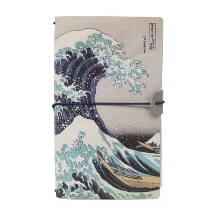 The Great Wave of Kanagawa Hokusai caiet de călătorie termékfotója