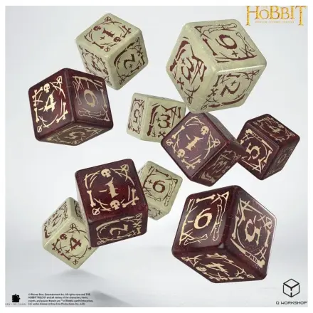 The Hobbit: 10 D6 Set de zaruri Goblins poza produsului