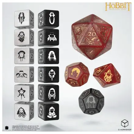 The Hobbit TCG Set de zaruri din 16 bucăți Ember Hearth poza produsului