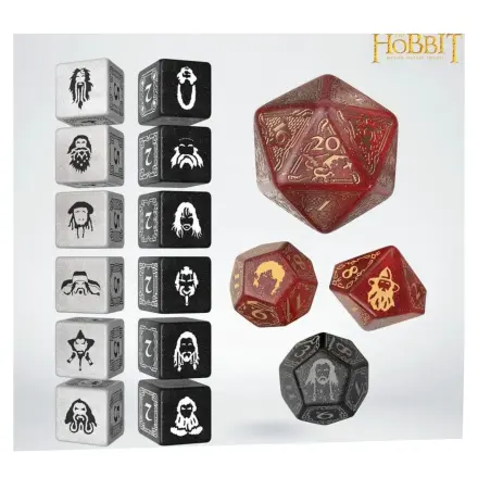 The Hobbit TCG Set de zaruri din 16 bucăți Ember Hearth poza produsului