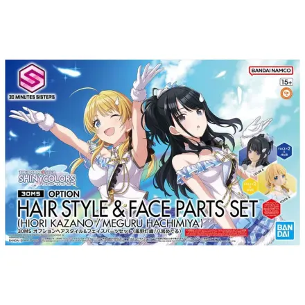 The Idolmaster 30MS Option Hair Style & Face Parts Set Model Kit poza produsului