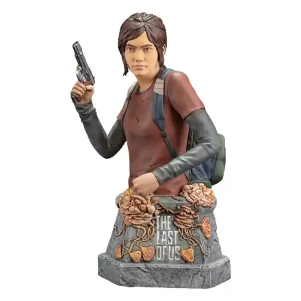 The Last of Us Bust statuetă Ellie cu Pistol statuetă 19 cm termékfotója