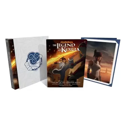 The Legend of Korra Art Book Arta Seriei Animate Cartea Unu: Aer Ediția a Doua Ediție Deluxe termékfotója