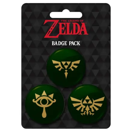 The Legend of Zelda insigne de metal 3-Pack poza produsului