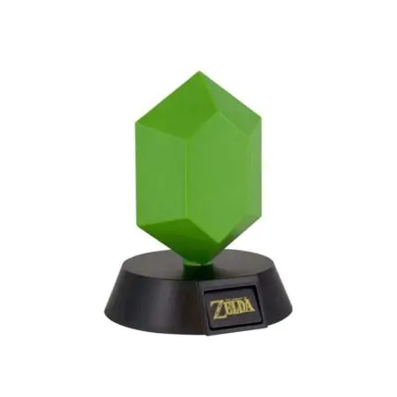 Legend of Zelda Lampa 3D Verde Rupee 10 cm poza produsului