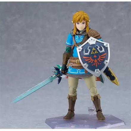 The Legend of Zelda Tears of the Kingdom Figurina de acțiune Figma Link Tears of the Kingdom Ver. DX Edition 15 cm termékfotója