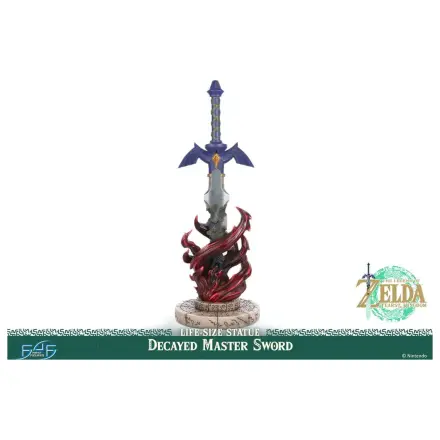 The Legend of Zelda: Tears of the Kingdom statuie în mărime naturală 1/1 Decayed Master Sword 71 cm poza produsului