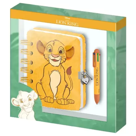 Disney The Lion King jurnal pluș și pix poza produsului