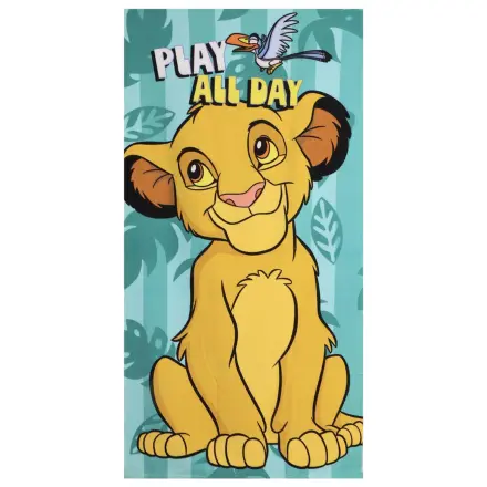 Disney The Lion King prosop de plaja din microfibra poza produsului