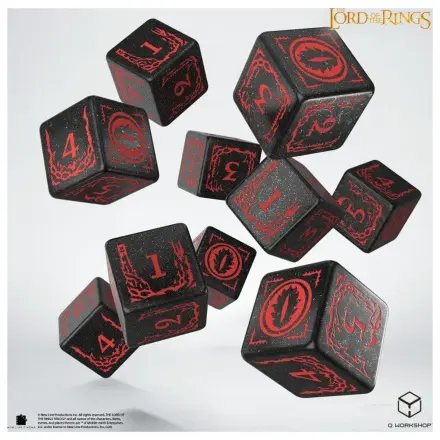 The Lord of the Rings: Set de 10 zaruri D6 Mordor poza produsului