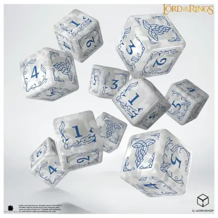 The Lord of the Rings: Set 10 zaruri D6 Rivendell (Stone) poza produsului
