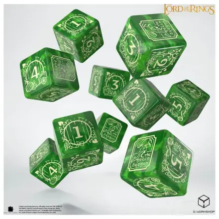 The Lord of the Rings: 10 D6 set de zaruri Shire poza produsului