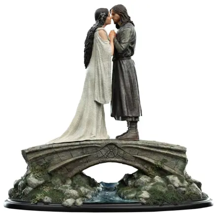 The Lord of the Rings Statueta Mini Aragorn & Arwen 24 cm poza produsului