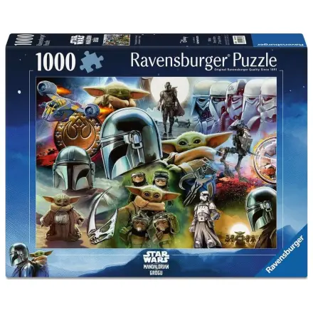 The Mandalorian and Grogu Jigsaw Puzzle (1000 piese) poza produsului
