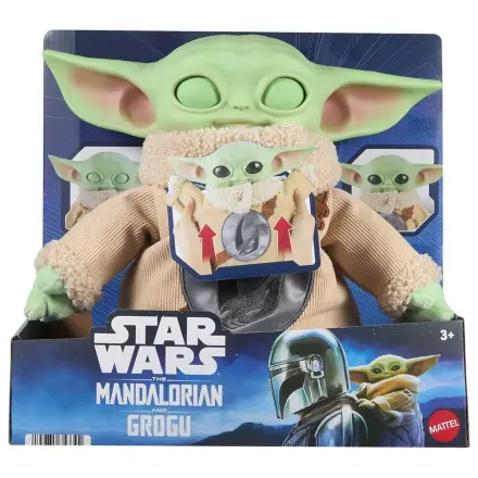 Star Wars Mandalorian Grogu jucarie de plus 28cm poza produsului