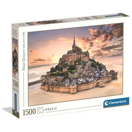 The Mont Saint-Michel Risin puzzle 1500 de piese poza produsului