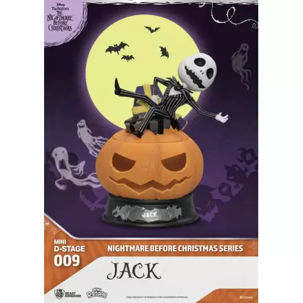 Figurină PVC Mini Diorama Stage The Nightmare Before Christmas Jack 10 cm poza produsului