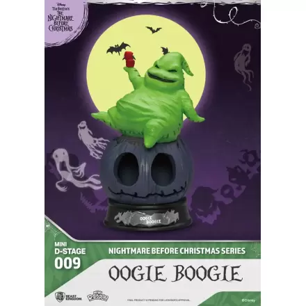 The Nightmare Before Christmas Mini Diorama Stage figurină PVC Oogie Boogie 10 cm poza produsului