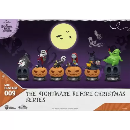 The Nightmare Before Christmas Mini Diorama Figurines Etapă The Nightmare Before Christmas Series 10 cm poza produsului